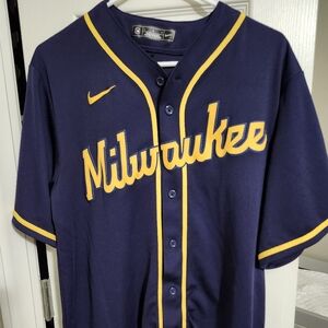Milwaukee Brewers Official Jersey